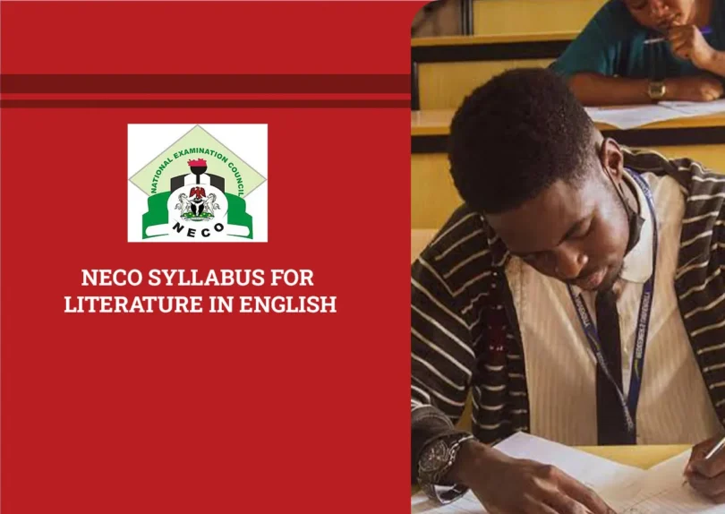 NECO Syllabus for Literature In English