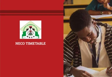 NECO Timetable