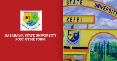 Nasarawa State University Post-UTME Form