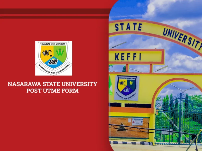 Nasarawa State University Post-UTME Form