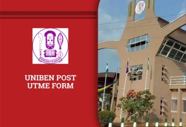 UNIBEN Post UTME Form