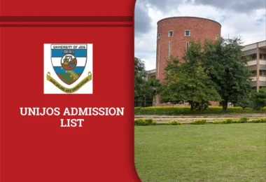 UNIJOS Admission List