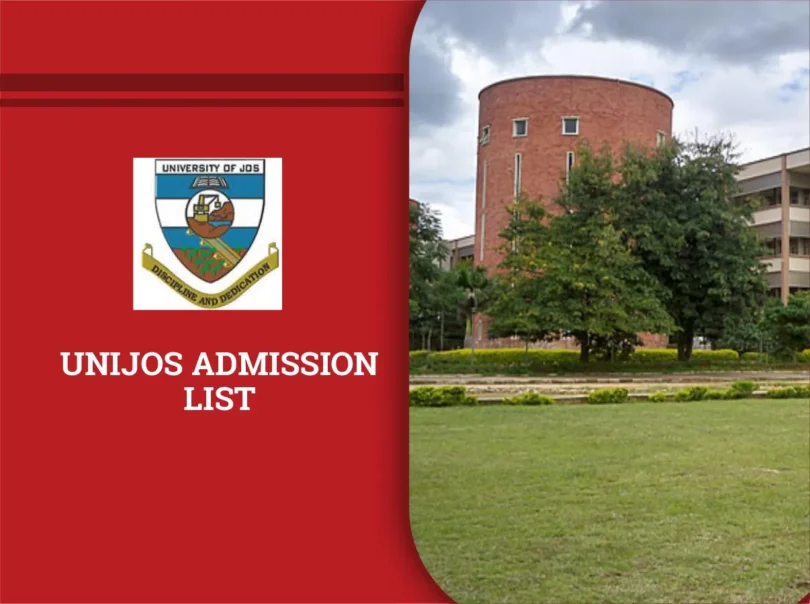 UNIJOS Admission List