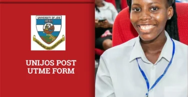 UNIJOS Post UTME Screening Form