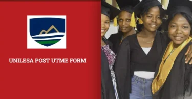 UNILESA Post UTME Screening Form
