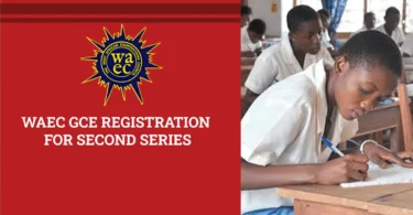 WAEC GCE Registration for Second Series