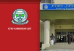 ATBU Admission List