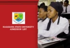Nasarawa State University Admission List