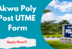 Akwa Ibom State Polytechnic Post UTME Form