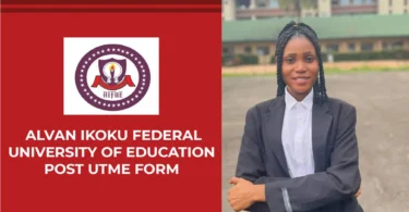 Alvan Ikoku Federal University Post UTME Form