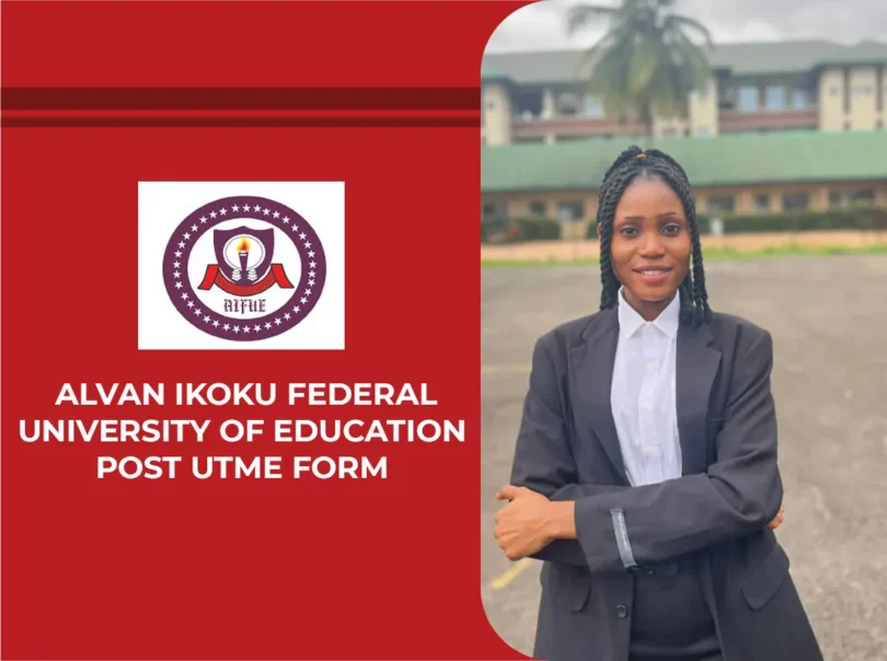 Alvan Ikoku Federal University Post UTME Form