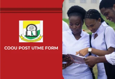 COOU Post UTME Form