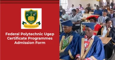 Federal Polytechnic Ugep Certificate Programmes Admission Form