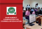 JAMB Subject Combination for Counsellor Education