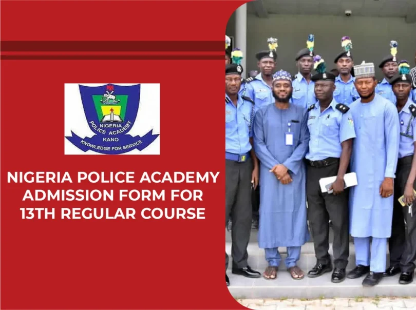 Nigeria Police Academy Admission Form