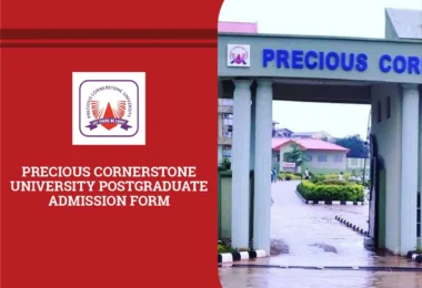 Precious Cornerstone University Postgraduate Admission Form