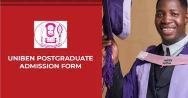 UNIBEN Postgraduate Admission Form