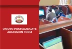 UNIUYO Postgraduate Admission Form