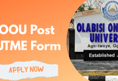 Olabisi Onabanjo University Post UTME Form