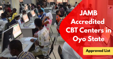 JAMB Accredited CBT Centers in Oyo State