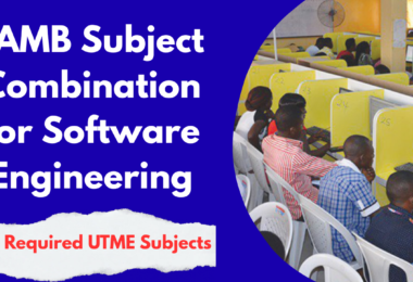 JAMB Subject Combination for Software Engineering