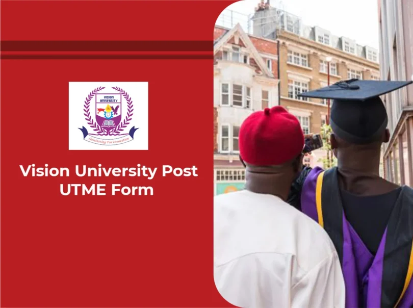 ‎Vision University Post-UTME Screening Form