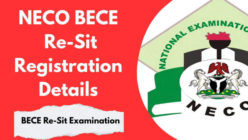 NECO BECE Re-Sit Examination