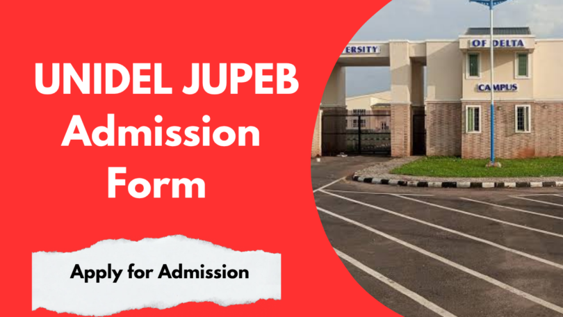 UNIDEL JUPEB Admission Form