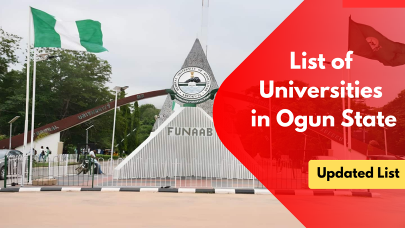 ‎List of Universities in Ogun State