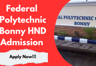 Federal Polytechnic of Oil and Gas Bonny HND Admission