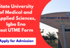 SUMAS Post UTME Screening Form